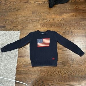Women’s Navy Ralph Lauren polo Flag Sweater
